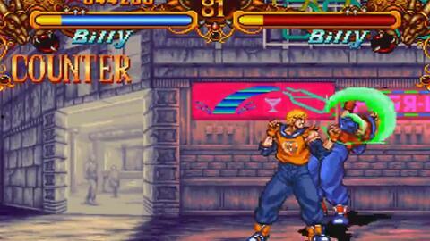 双截龙格斗通关视频,热血激战，重温经典回忆